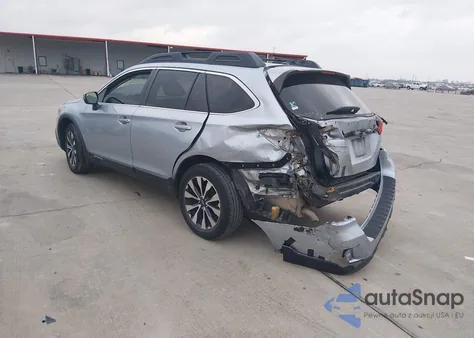 2015 Subaru Outback 2.5I Limited z USA, uszkodzony, nr VIN 4S4BSBNC7F3293125